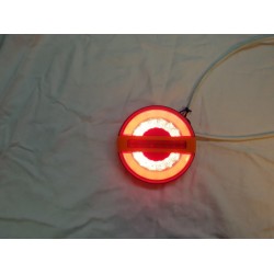 Lampa stop auto rotunda LED 3 functii Pozitie, Frana/Ceata, Semnalizator progresiv 10-30V Lampa stop auto rotunda LED 3 functii Pozitie, Frana/Ceata, Semnalizator progresiv 10-30V